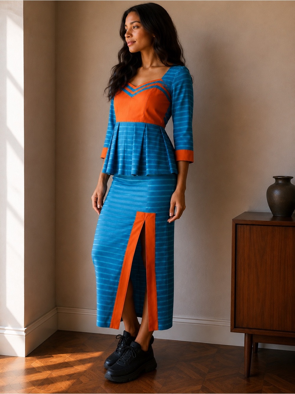Custom African Skirt Handmade